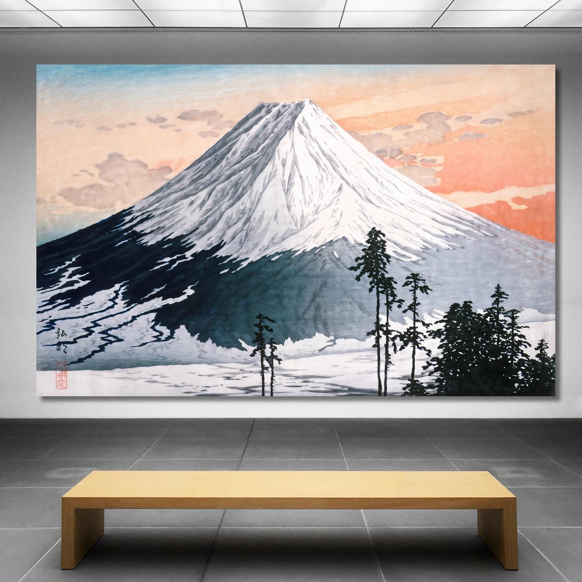 Katsuyama Neighborhood Hiroaki Takahashi htk14 canvas print 