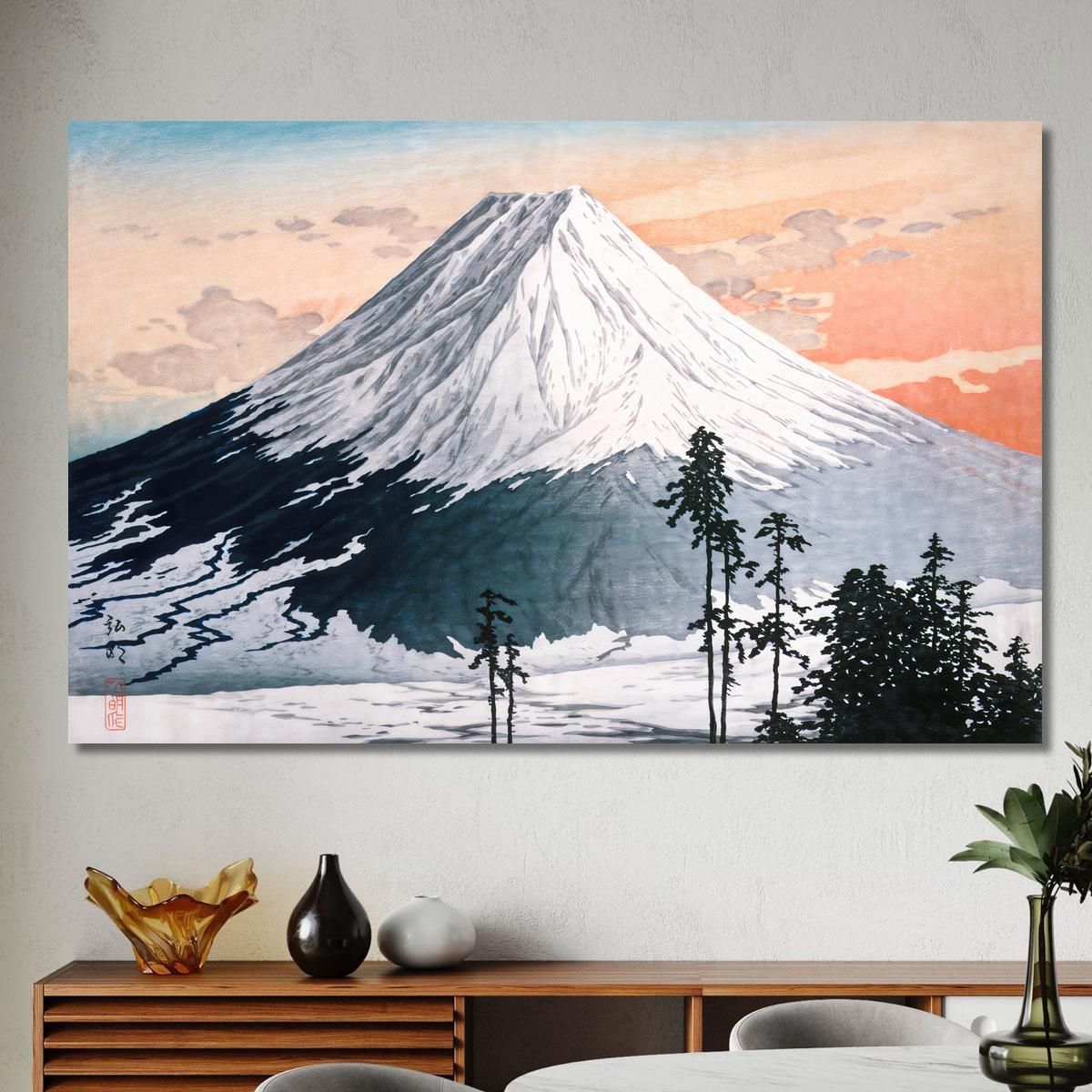 Katsuyama Neighborhood Hiroaki Takahashi htk14 canvas print 