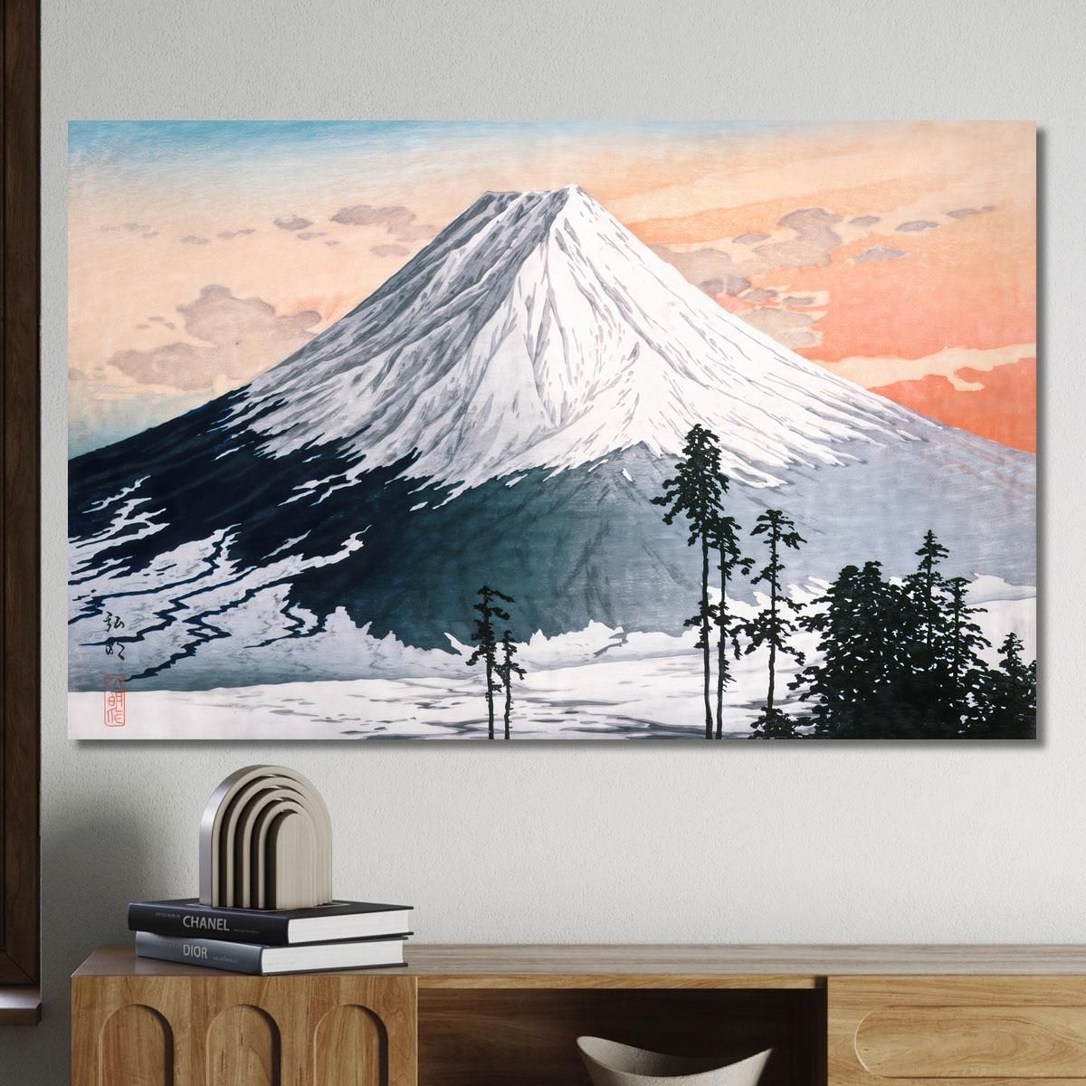 Katsuyama Neighborhood Hiroaki Takahashi htk14 canvas print 