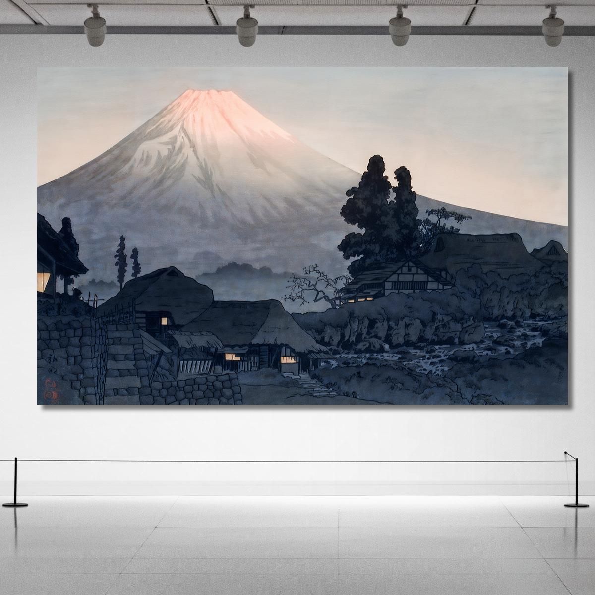 Mount Fuji From Mizukubo Hiroaki Takahashi htk24 canvas print 