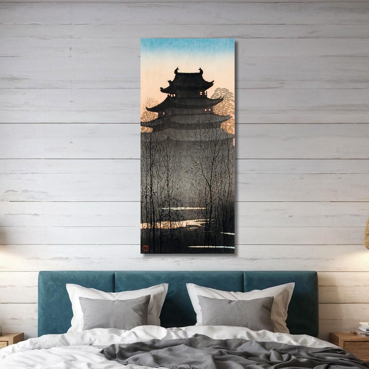 Nagoya Castle Hiroaki Takahashi htk26 canvas print 