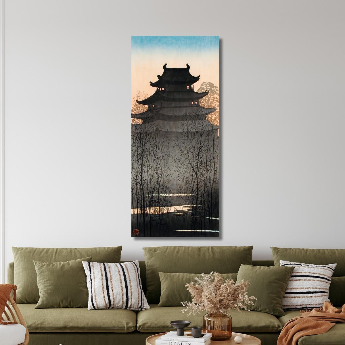 Nagoya Castle Hiroaki Takahashi htk26 canvas print 