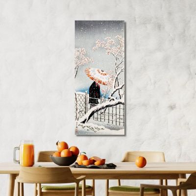 Plum Tree In Snow Hiroaki Takahashi htk30 canvas print 