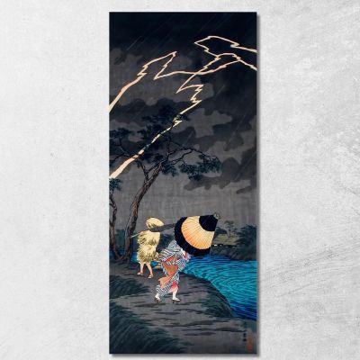 Thunderstorm At Tateishi Hiroaki Takahashi htk43 canvas print 