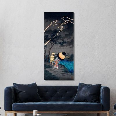 Thunderstorm At Tateishi Hiroaki Takahashi htk43 canvas print 