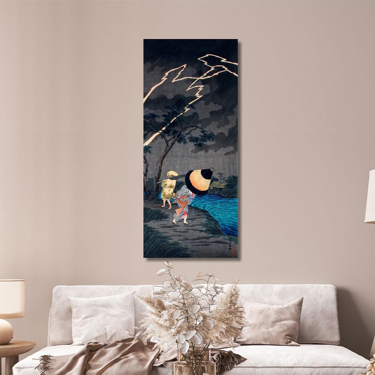 Thunderstorm At Tateishi Hiroaki Takahashi htk43 canvas print 
