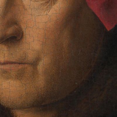 Portrait Of A Man Jan van Eyck jve1 canvas print