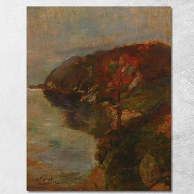 Study Of Fog Effect Brenton'S Cove John La Farge jlf29 canvas print 