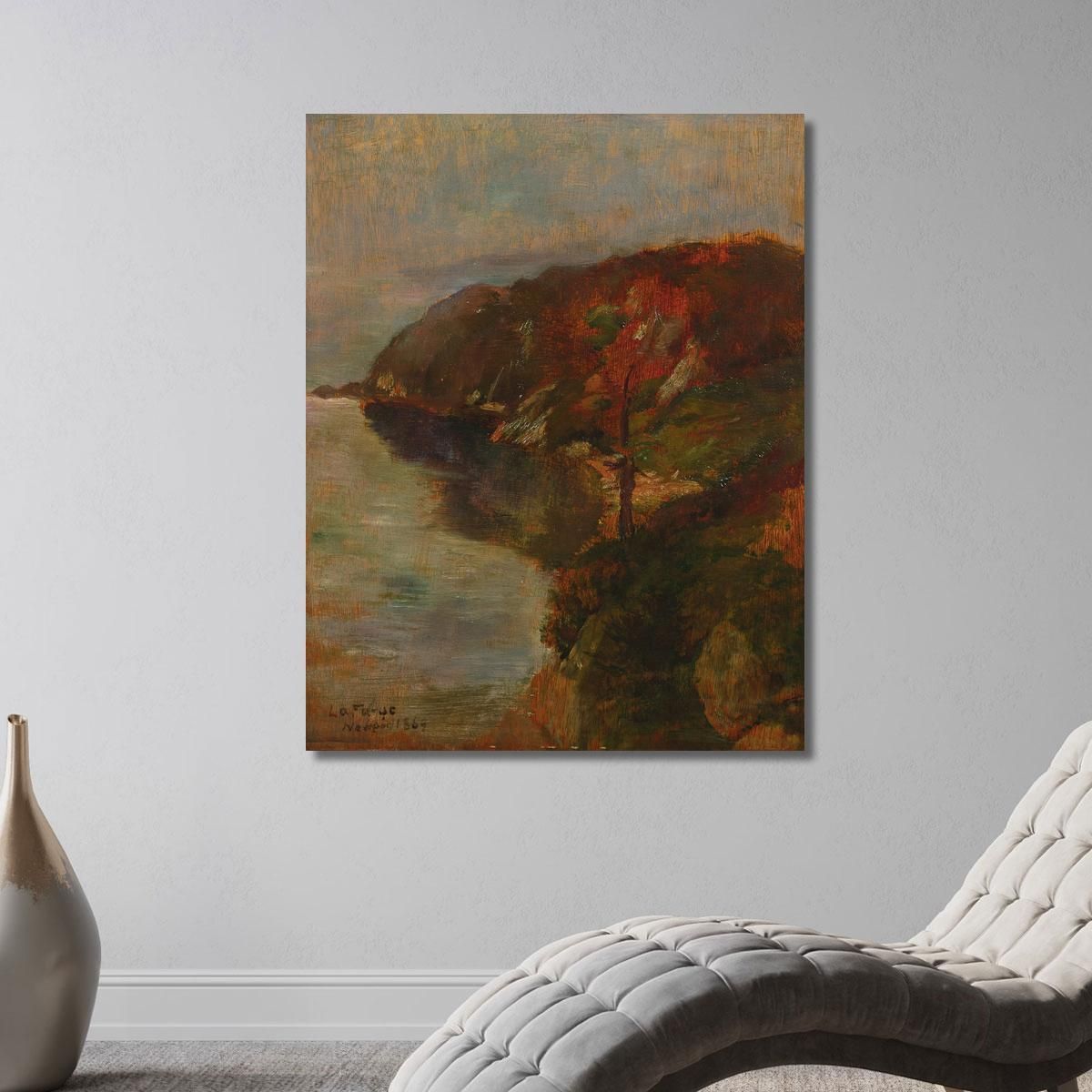 Study Of Fog Effect Brenton'S Cove John La Farge jlf29 canvas print 