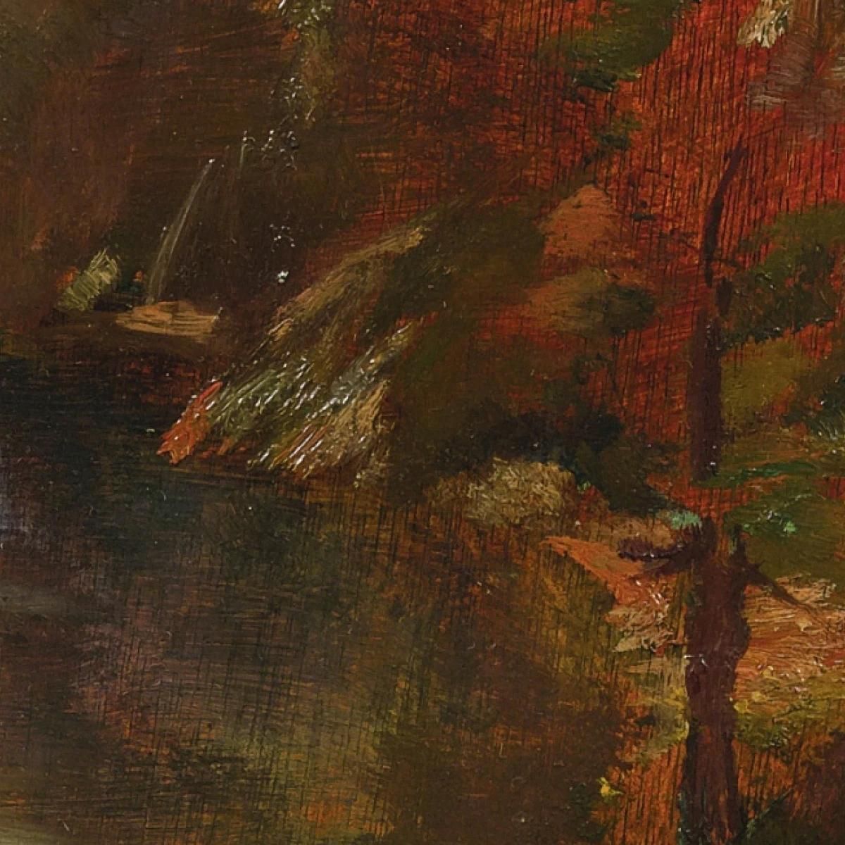 Study Of Fog Effect Brenton'S Cove John La Farge jlf29 canvas print