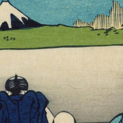 Sazai Hall Temple Of Five Hundred Rankan katsushika hokusai khk59 canvas print