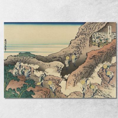 Shojin Tozan katsushika hokusai khk65 canvas print 