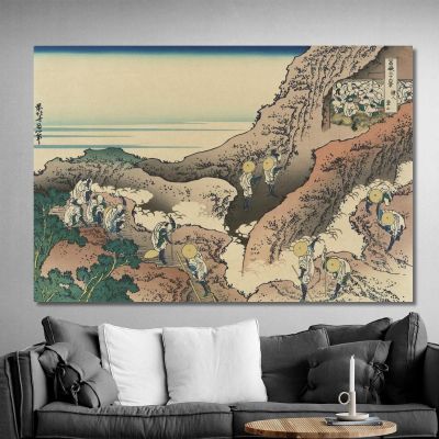 Shojin Tozan katsushika hokusai khk65 canvas print 