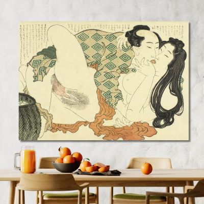 The Adonis Plant katsushika hokusai khk74 canvas print 