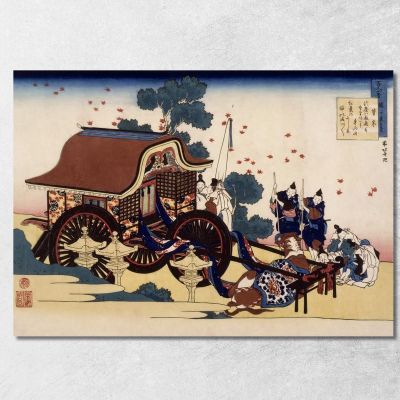 The Bullock Cart katsushika hokusai khk76 canvas print 