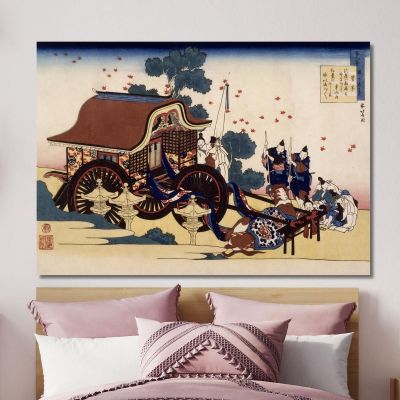 The Bullock Cart katsushika hokusai khk76 canvas print 