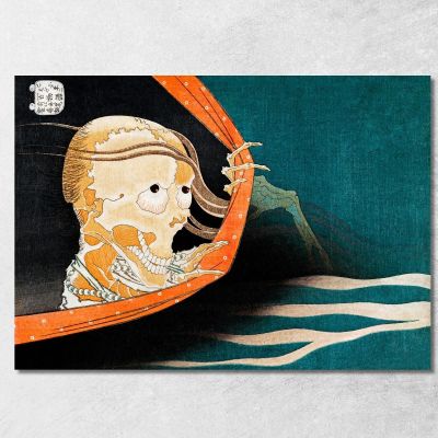 The Ghost Of Kohada Koheiji katsushika hokusai khk81 canvas print 