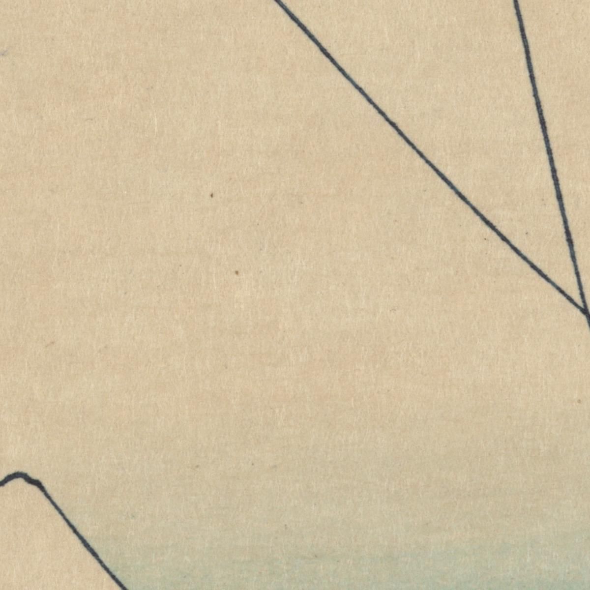 Koto Suruga-Cho Mitsu Miseryaku katsushika hokusai khk106 canvas print