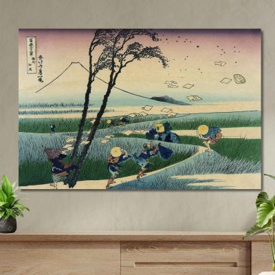 Sunshu Ejiri katsushika hokusai khk110 canvas print 