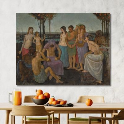 Allegory Mark Gertler mgr2 canvas print 