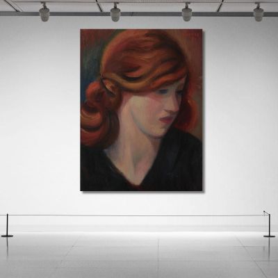 Portrait Of Jean Kemp Mark Gertler mgr17 canvas print 