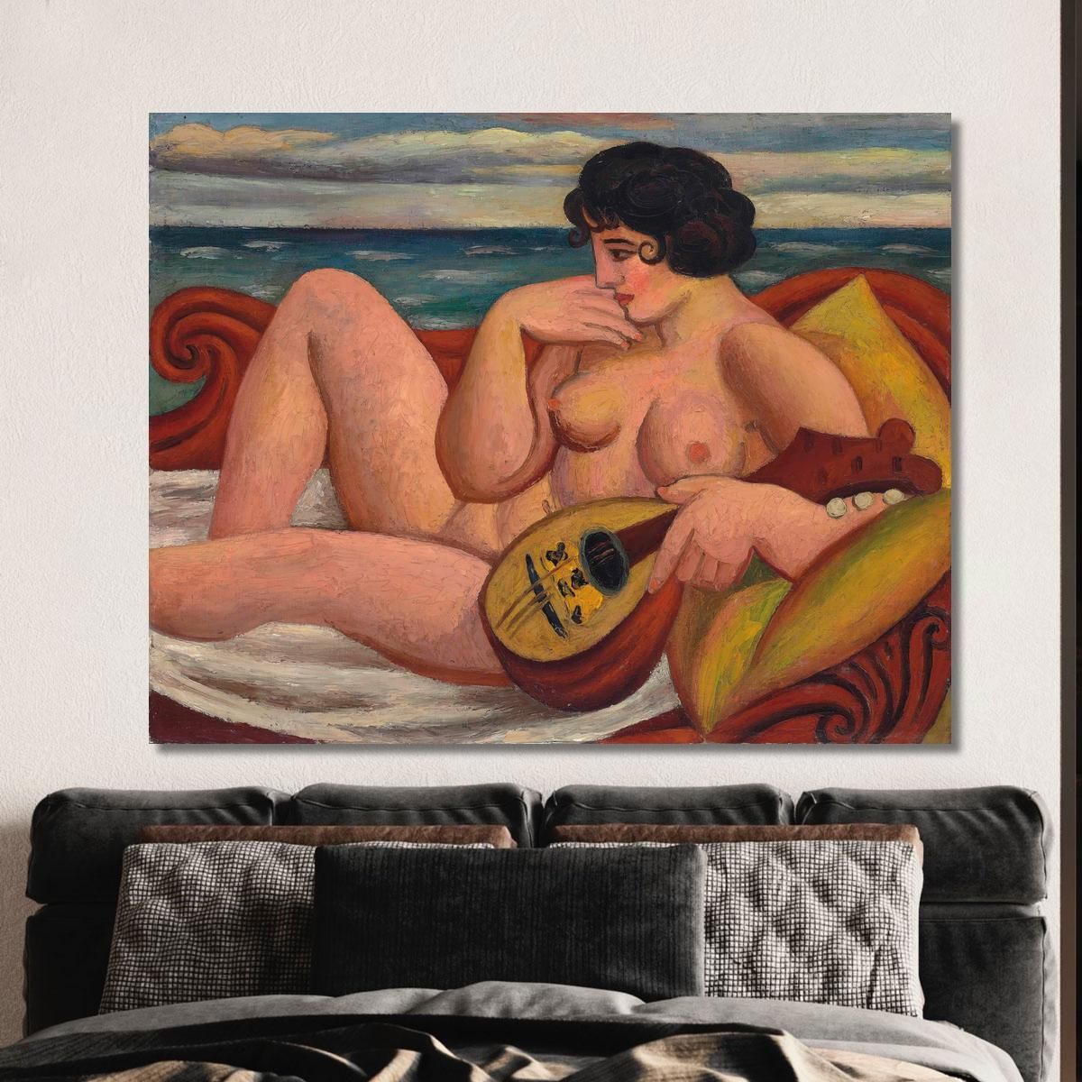 The Sonata Mark Gertler mgr33 canvas print 