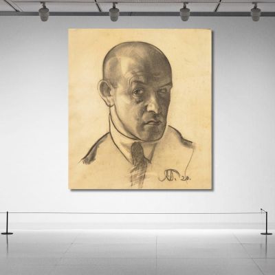 Self Portrait 2 Nikolai Triik ntr4 canvas print 