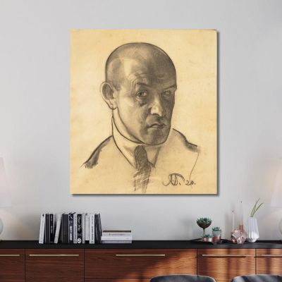 Self Portrait 2 Nikolai Triik ntr4 canvas print 