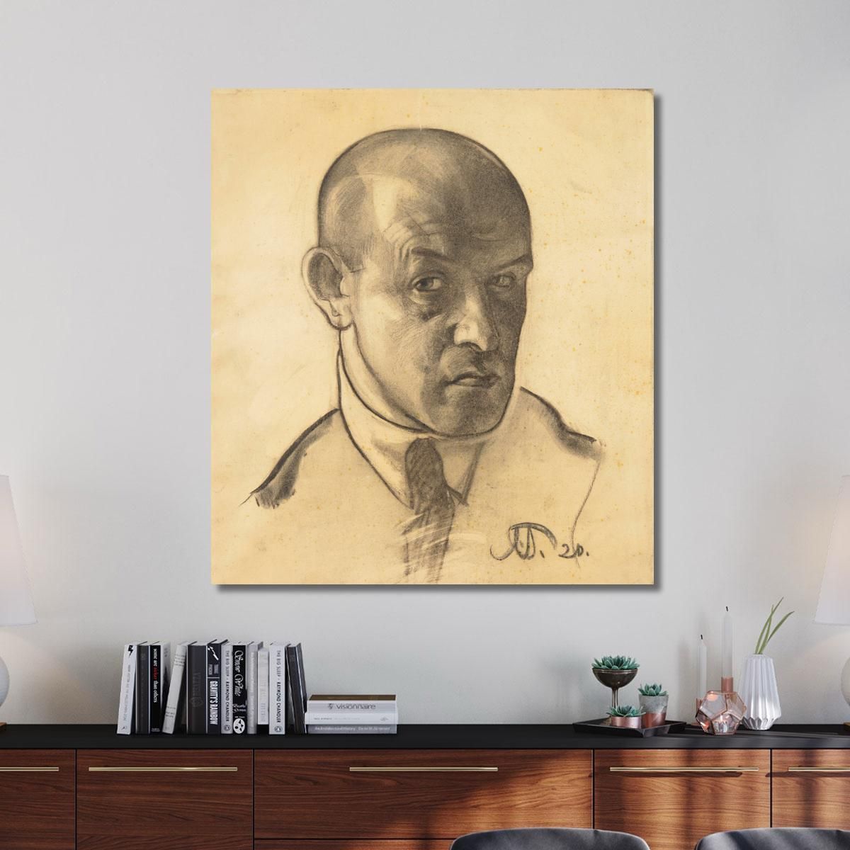 Self Portrait 2 Nikolai Triik ntr4 canvas print 