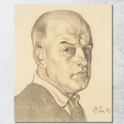 Self Portrait 4 Nikolai Triik ntr5 canvas print 