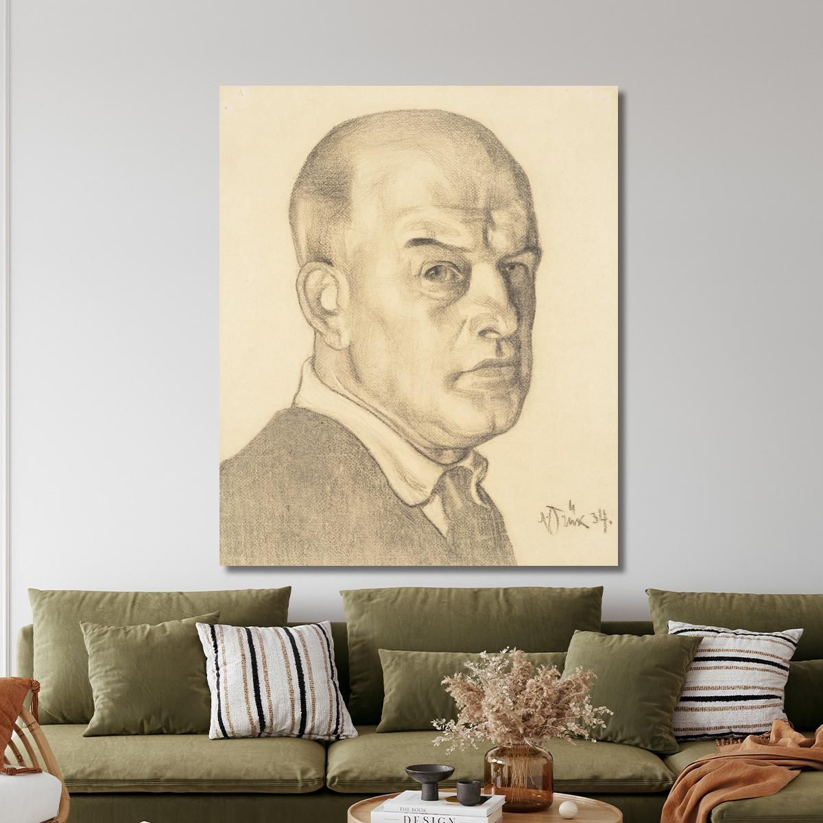 Self Portrait 4 Nikolai Triik ntr5 canvas print