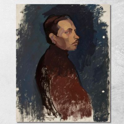 Portrait Of A Man 2 Nikolai Triik ntr18 canvas print 
