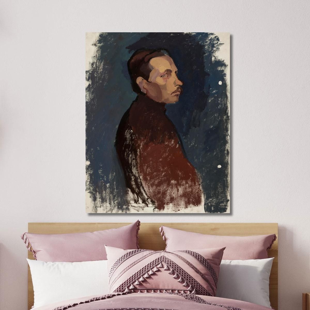 Portrait Of A Man 2 Nikolai Triik ntr18 canvas print 