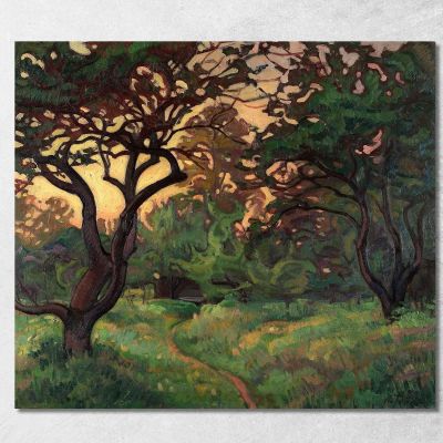 Old Garden Nikolai Triik ntr30 canvas print 