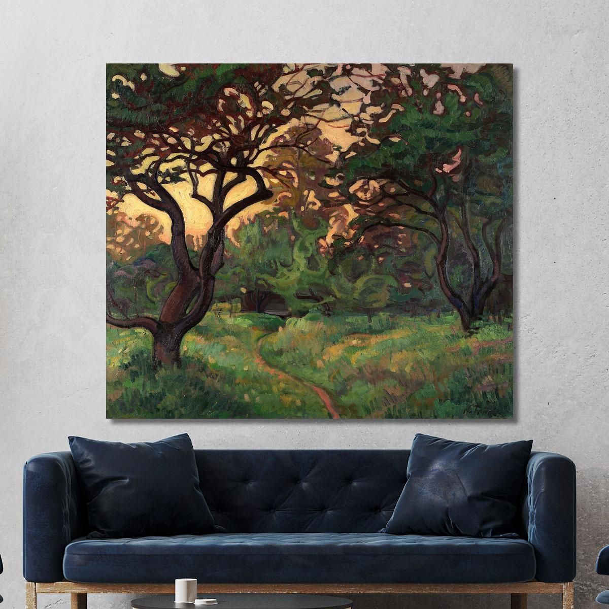 Old Garden Nikolai Triik ntr30 canvas print 