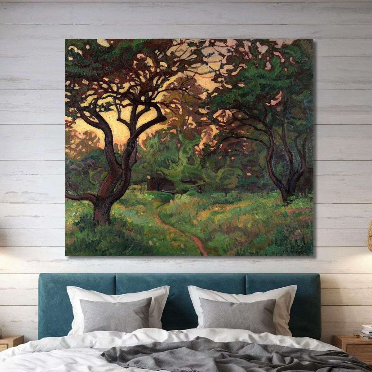 Old Garden Nikolai Triik ntr30 canvas print 
