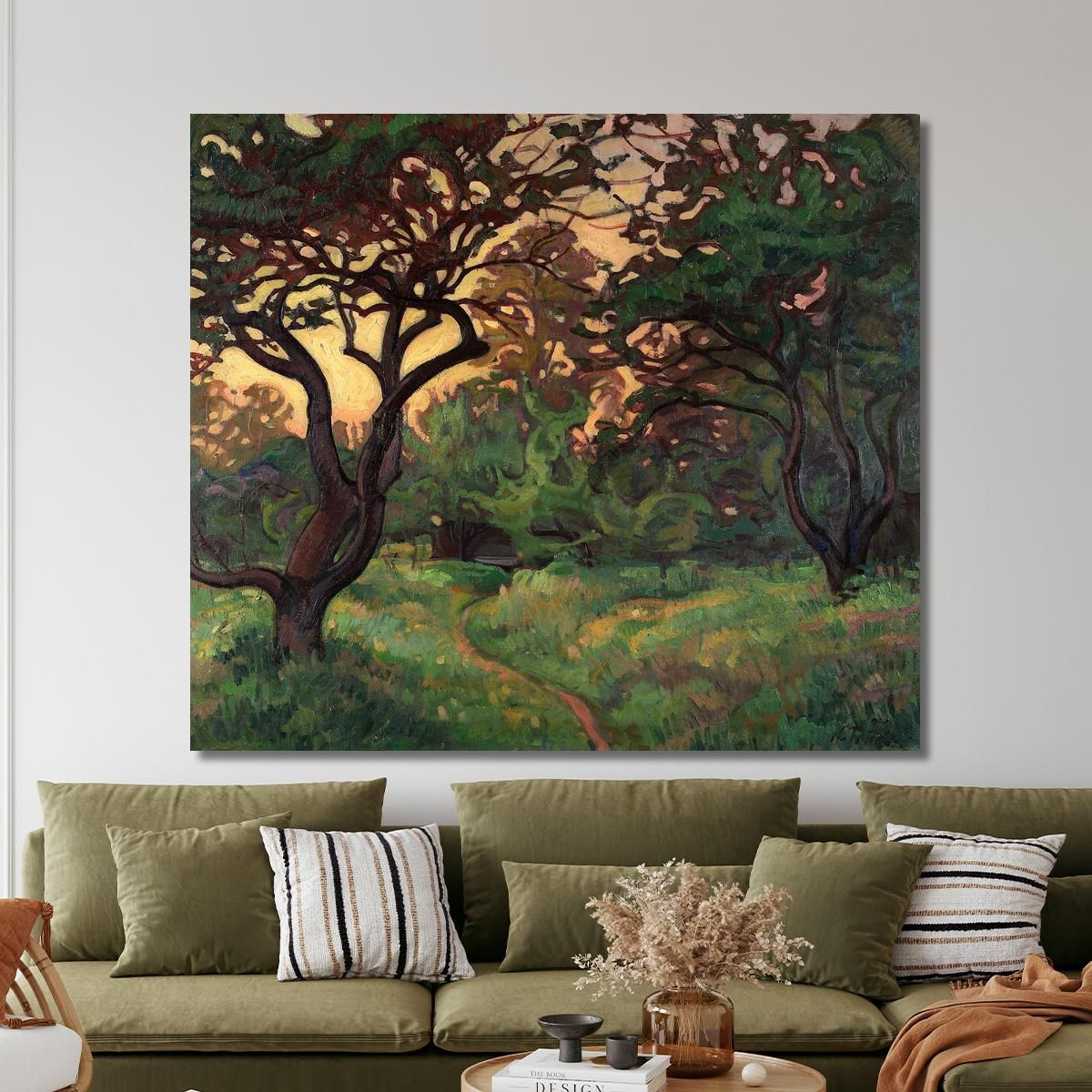 Old Garden Nikolai Triik ntr30 canvas print 
