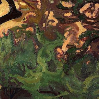 Old Garden Nikolai Triik ntr30 canvas print