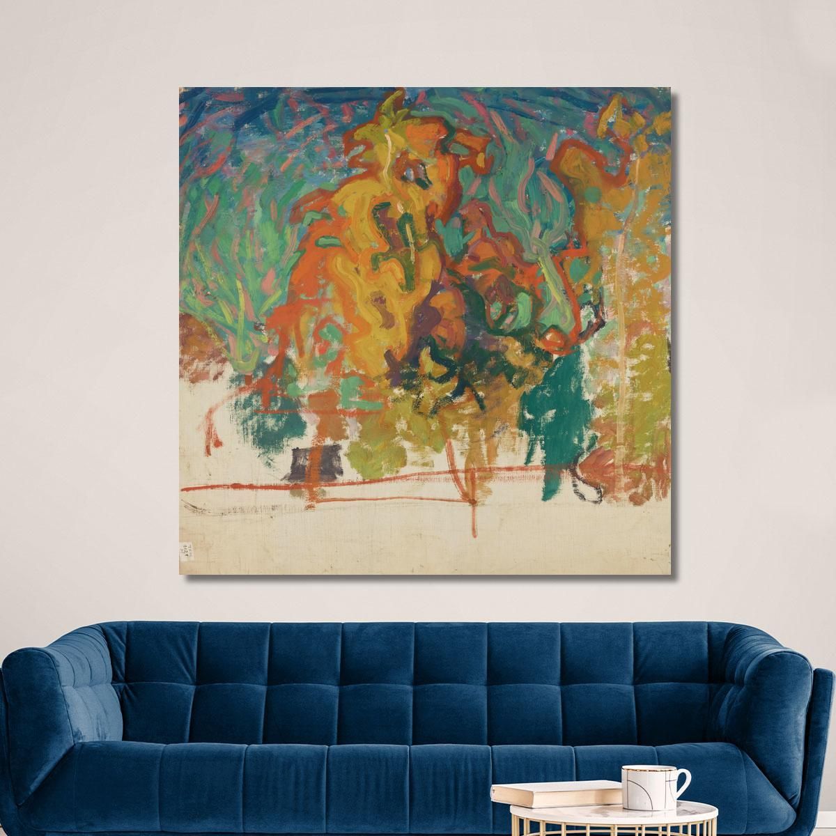 Autumn Trees Nikolai Triik ntr44 canvas print 