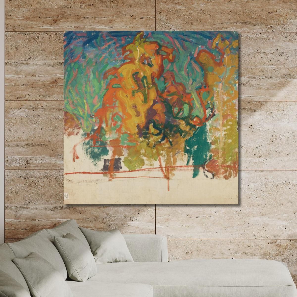 Autumn Trees Nikolai Triik ntr44 canvas print 