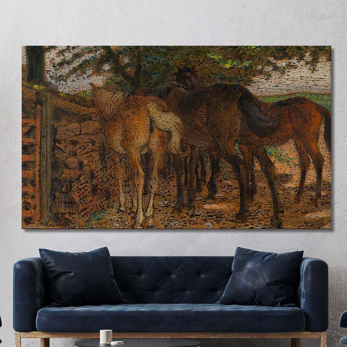 By The Wall Nils Kreuger nkr8 canvas print 