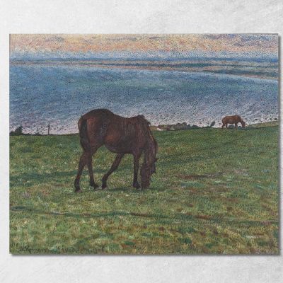 Evening In August Nils Kreuger nkr13 canvas print 