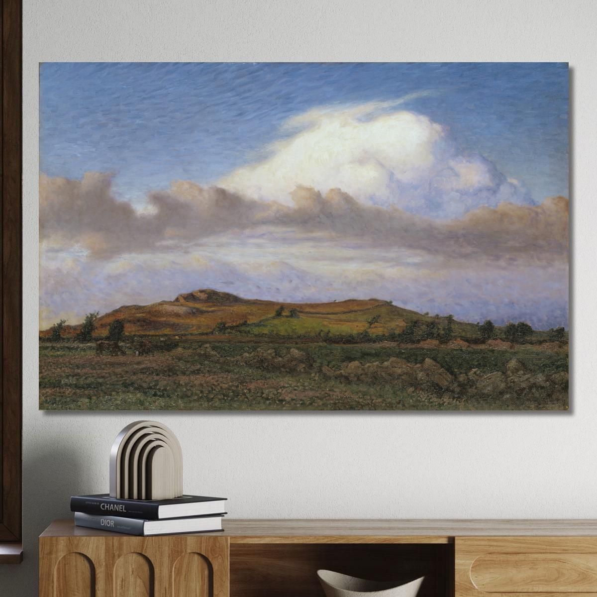 The Hasten Hill At Varberg Ii Nils Kreuger nkr56 canvas print 