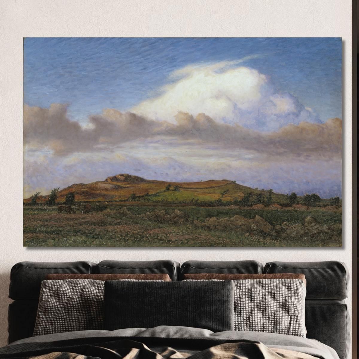 The Hasten Hill At Varberg Ii Nils Kreuger nkr56 canvas print 