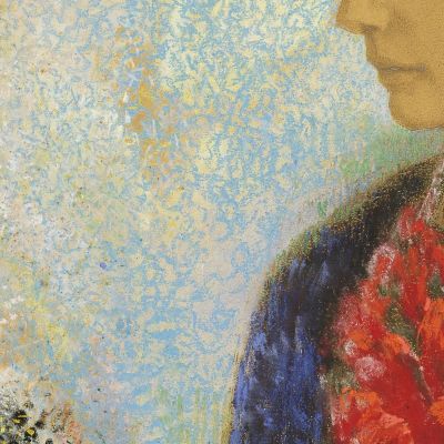 Baroness Of Domecy Odilon Redon ord8 canvas print