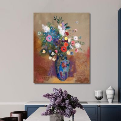 Bouquet Of Flowers Odilon Redon ord11 canvas print 