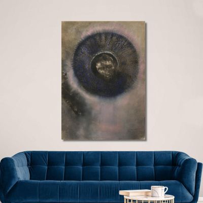 Head Within An Aureole Odilon Redon ord30 canvas print 