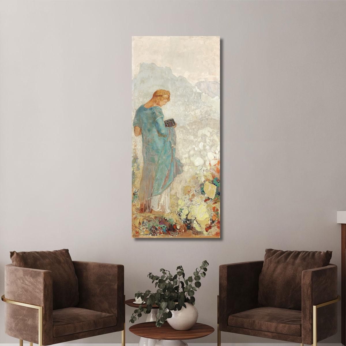 Pandora Odilon Redon ord52 canvas print 