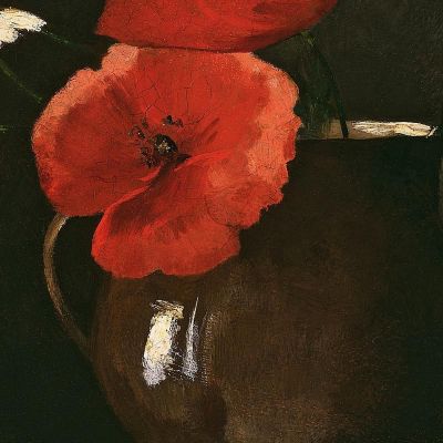 Poppies And Daisies Odilon Redon ord57 canvas print
