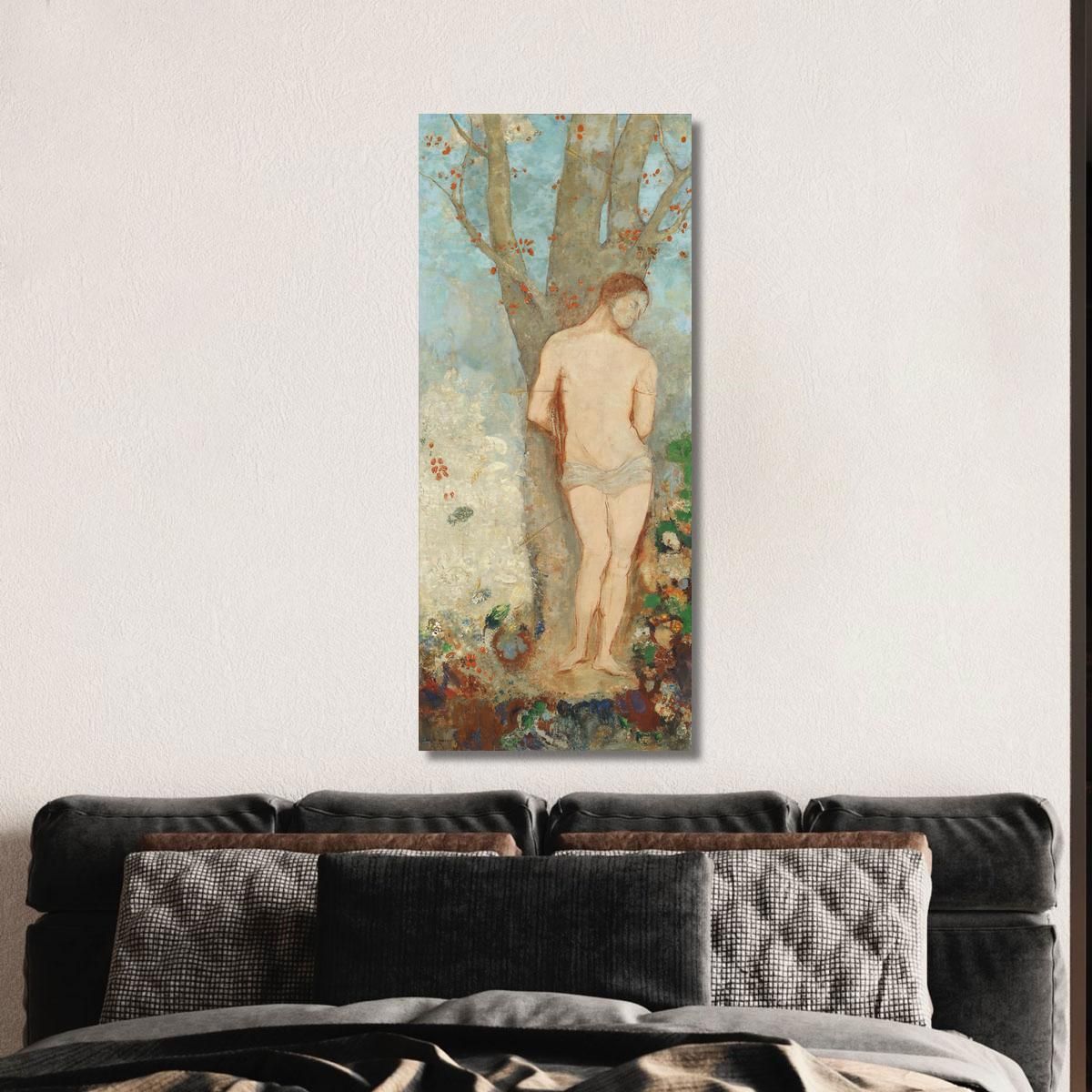 Saint Sebastian Odilon Redon ord63 canvas print 